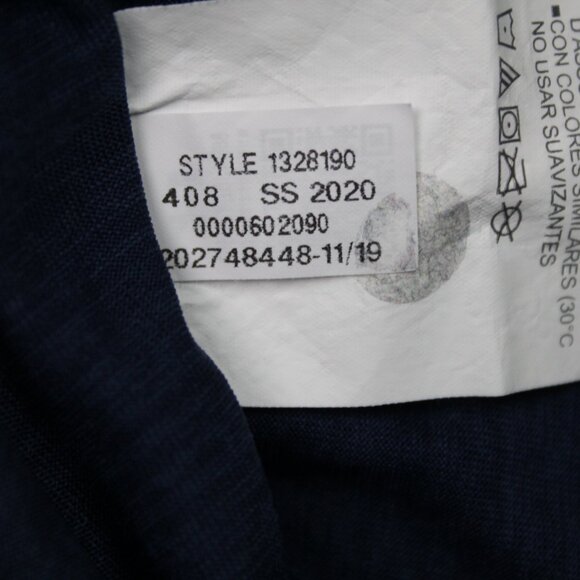 Under Armour The Tech Tee Shirt Mens Small Blue UA V-Neck Polyester S/S Pullover - Picture 9 of 12